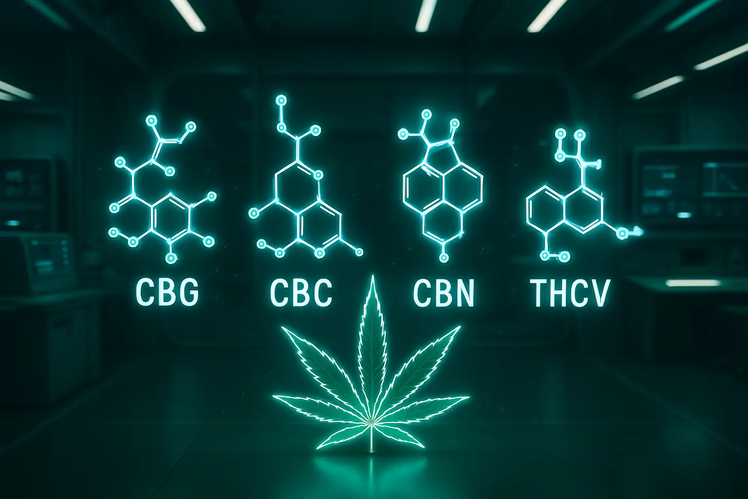Малые каннабиноиды CBG, CBC, CBN и THCV в лаборатории